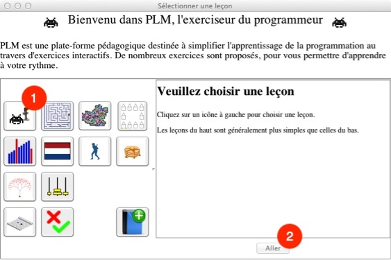 LessonChooser-Web